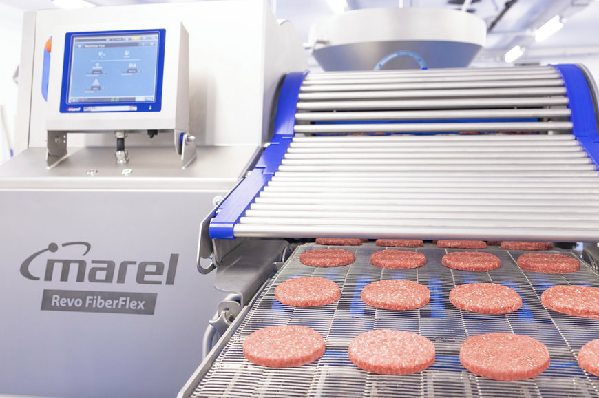MAREL REVO FIBERFLEX CREATES THE PERFECT ‘BURGER BITE’